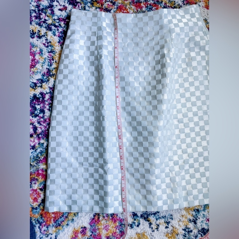 Checkered Vintage Skirt - Picture 8 of 9